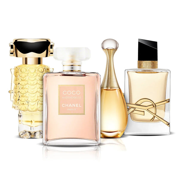 Промо комплект с 4 парфюма | Fame, Coco Mademoiselle, Jadore y Libre (100ml)